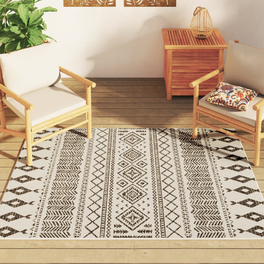 VIDAXL -Teppich für die Innenseite außerhalb von 120 x 180 cm, mehrfach gelöscht