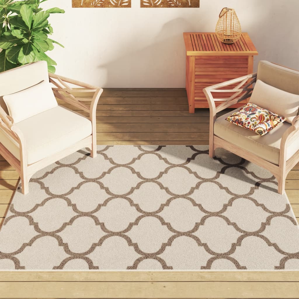VIDAXL -Teppich für die Innenseite außerhalb von 120 x 180 cm, mehrfach gelöscht