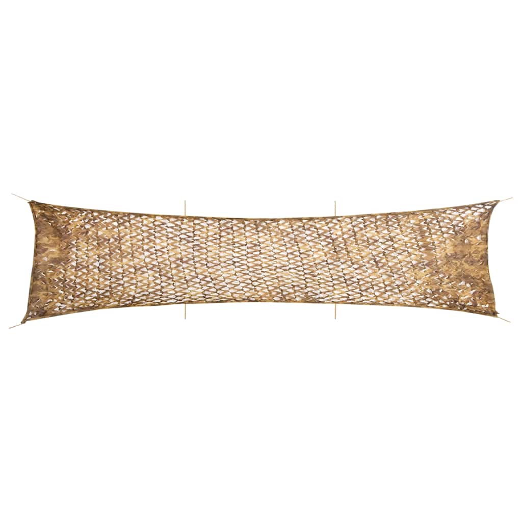 Vidaxx Tarnnetz mit Aufbewahrungstasche 613x138 cm sandfarben
