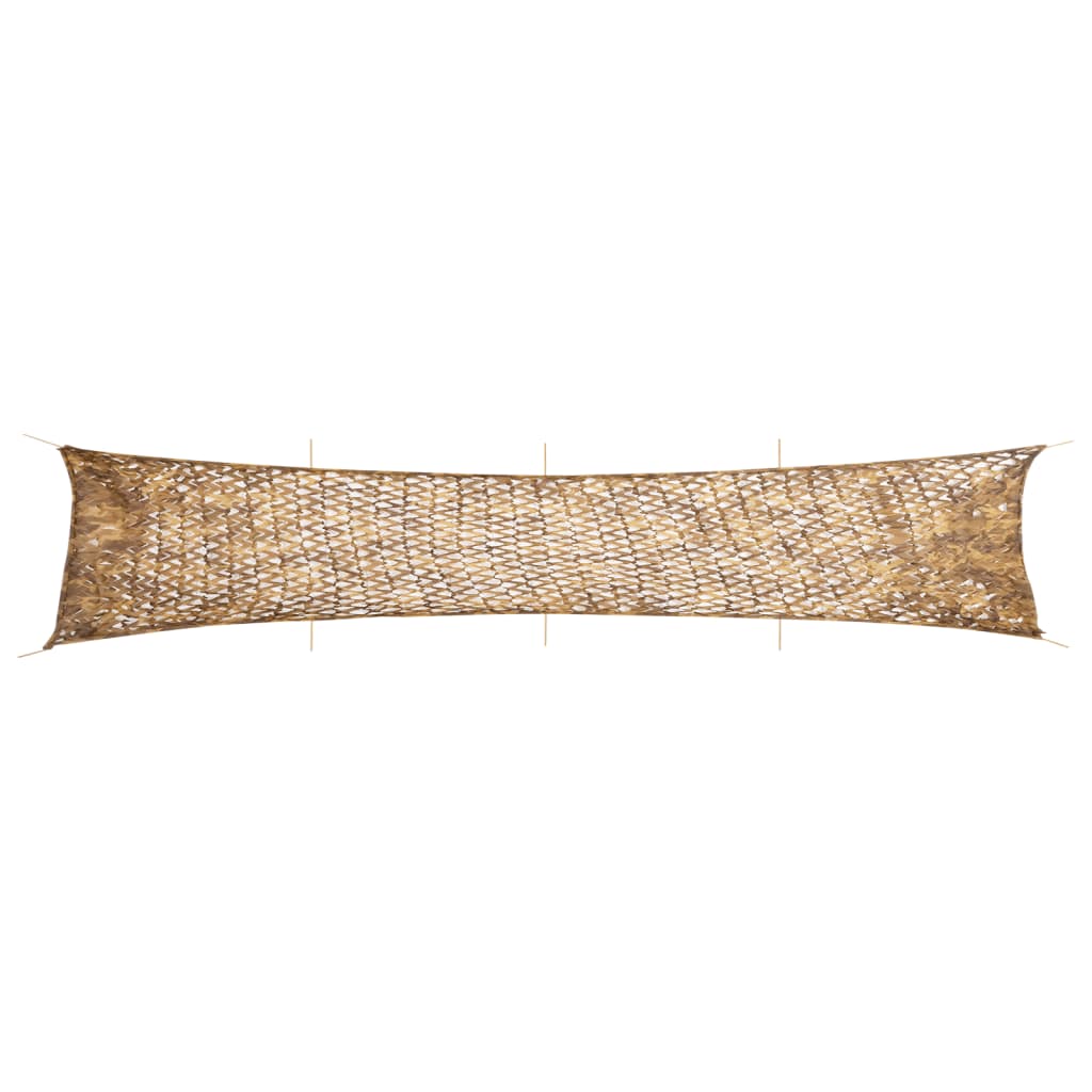 Vidaxx Tarnnetz mit Aufbewahrungstasche 844x142 cm sandfarben