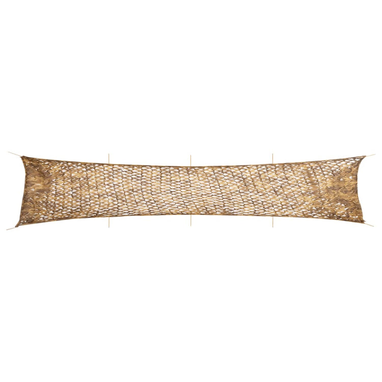 Vidaxx Tarnnetz mit Aufbewahrungstasche 844x142 cm sandfarben