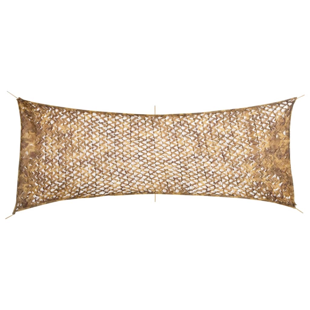 Vidaxx Tarnnetz mit Aufbewahrungstasche 525x205 cm sandfarben