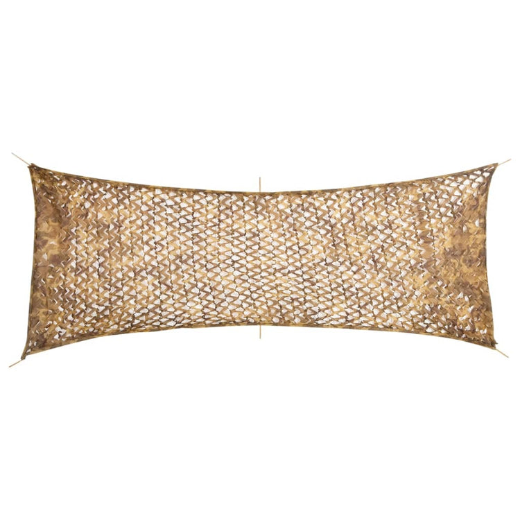 Vidaxx Tarnnetz mit Aufbewahrungstasche 525x205 cm sandfarben