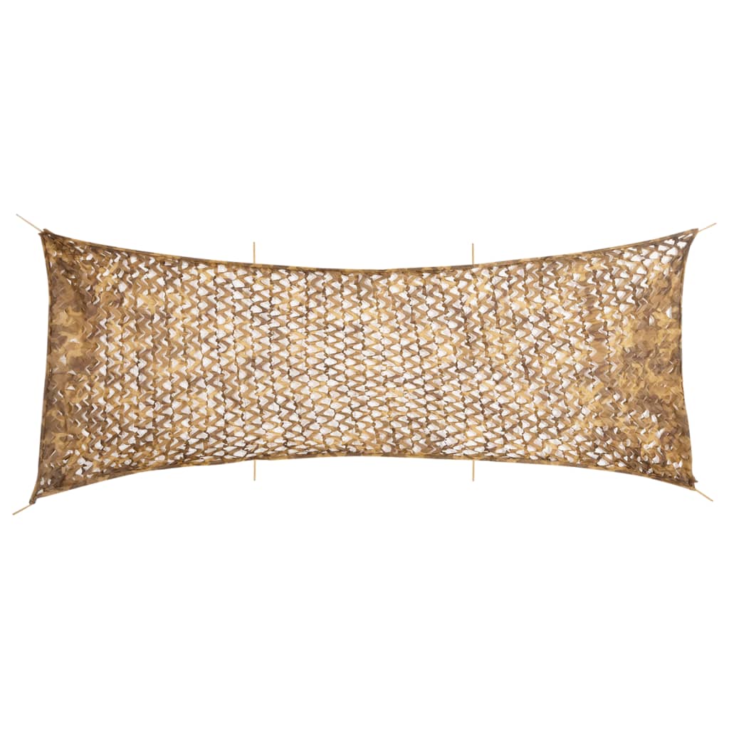Vidaxx Tarnnetz mit Aufbewahrungstasche 623x203 cm sandfarben