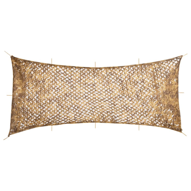 Vidaxx Tarnnetz mit Aufbewahrungstasche 844x429 cm sandfarben