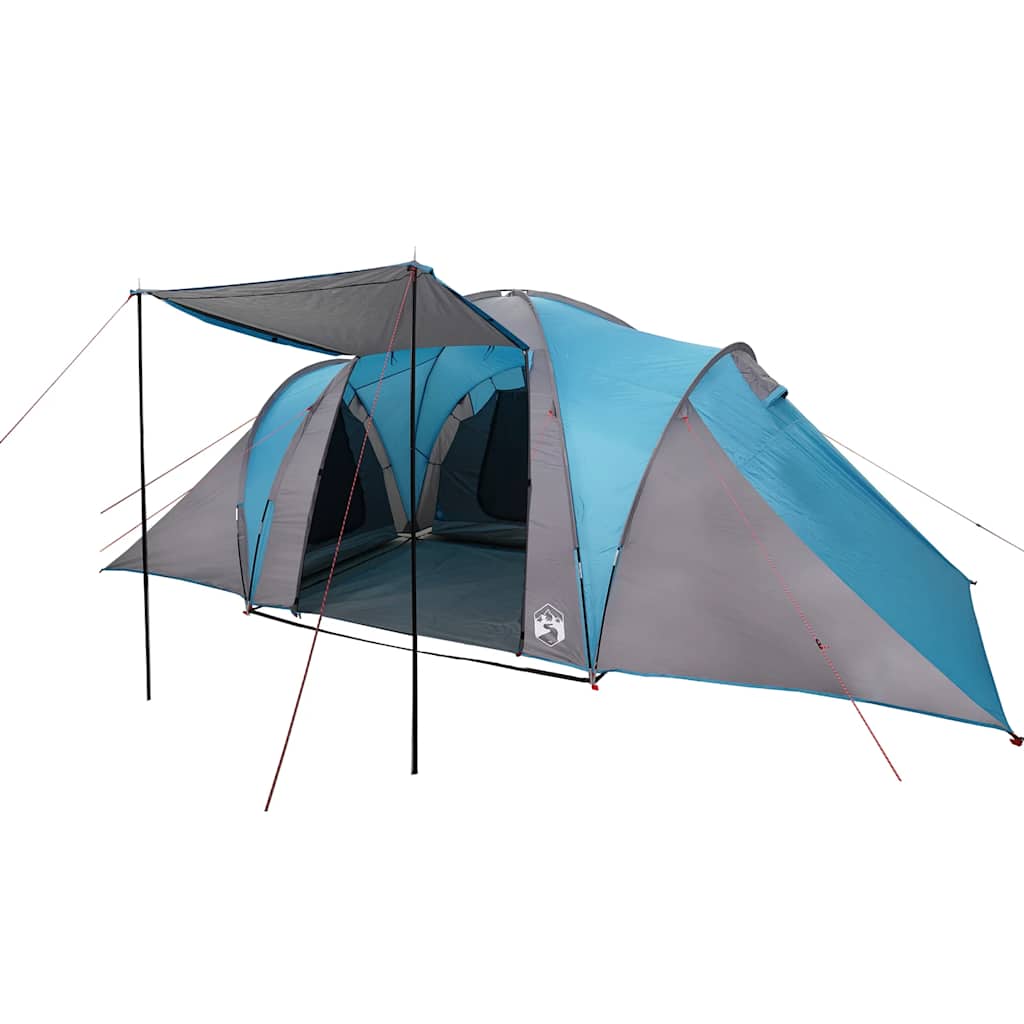 Vidaxl Dome Zelt 6-Personen wasserdicht blau