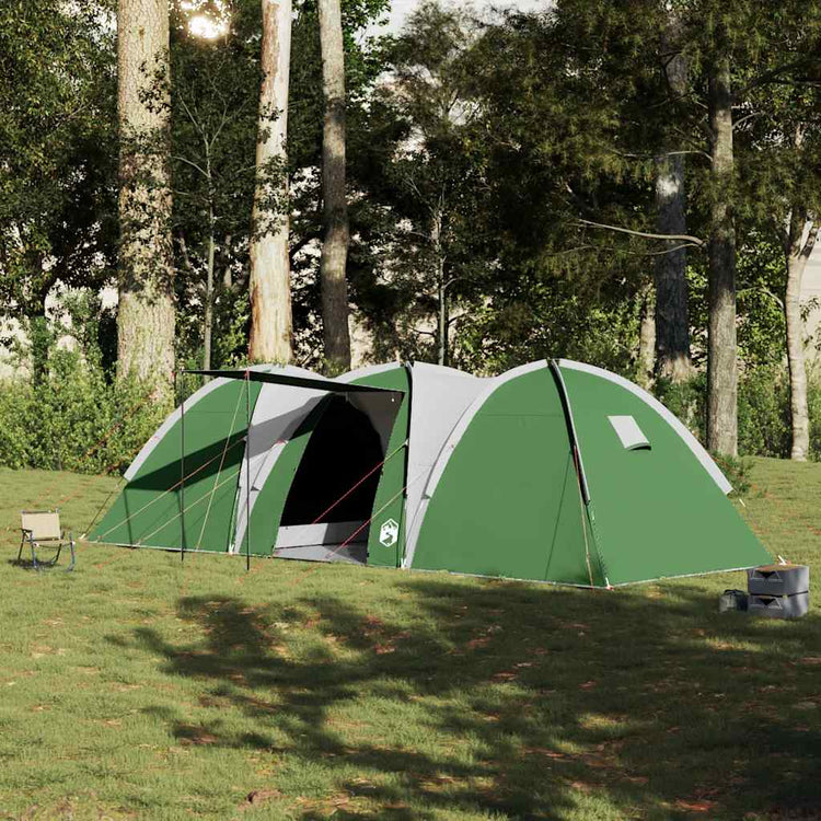 Vidaxl Dome Zelt 8-Personen wasserdichtes Grün