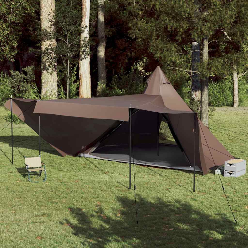 Vidaxl Tipitent 6-Personen wasserdichtes Braun