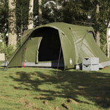 Vidaxl Dome Zelt 6-Personen wasserdichte Olivengrün - afbeelding 1