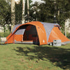 Vidaxl Dome Zelt 6-Personen wasserdichtes Grau und Orange