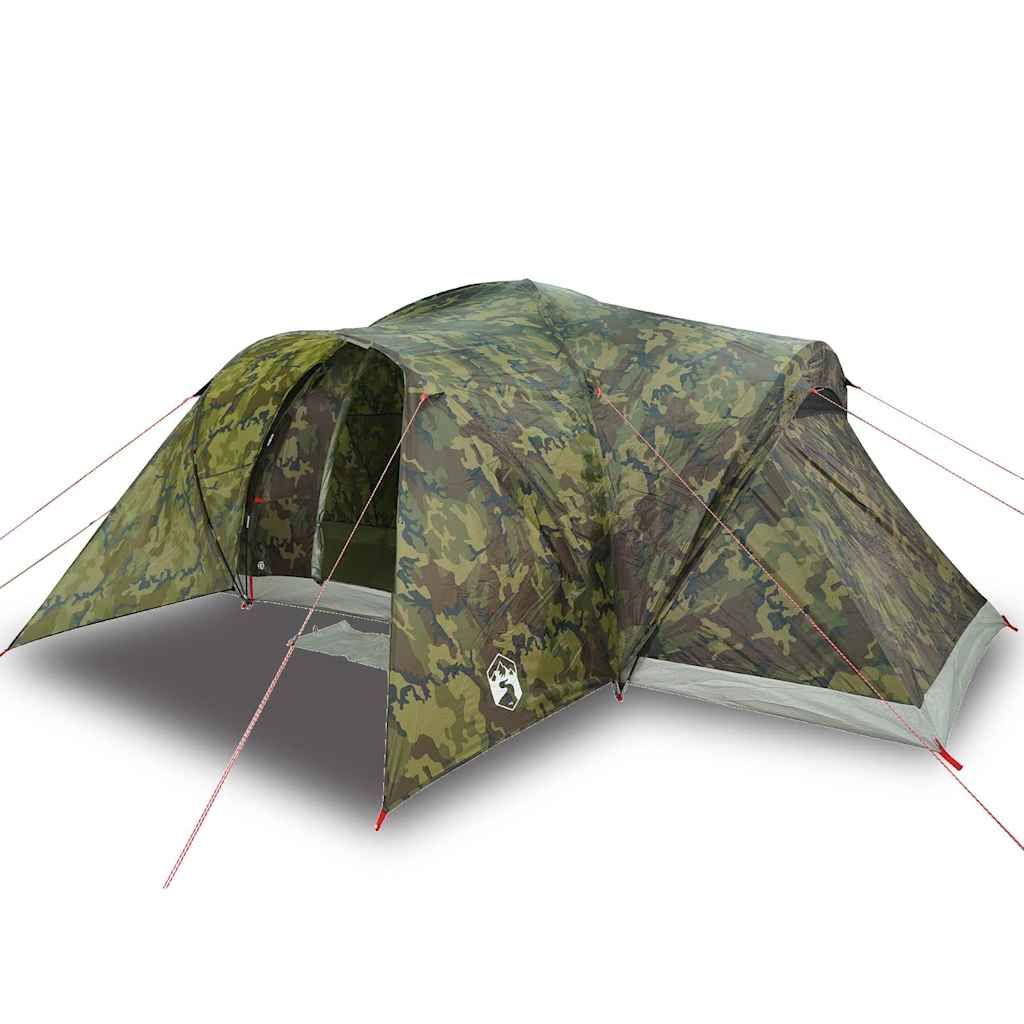 Vidaxl Dome Zelt 6-Personen wasserdichte Tarnung
