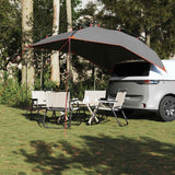 Vidaxl Autotent wasserdichtes Grau und Orange - afbeelding 3