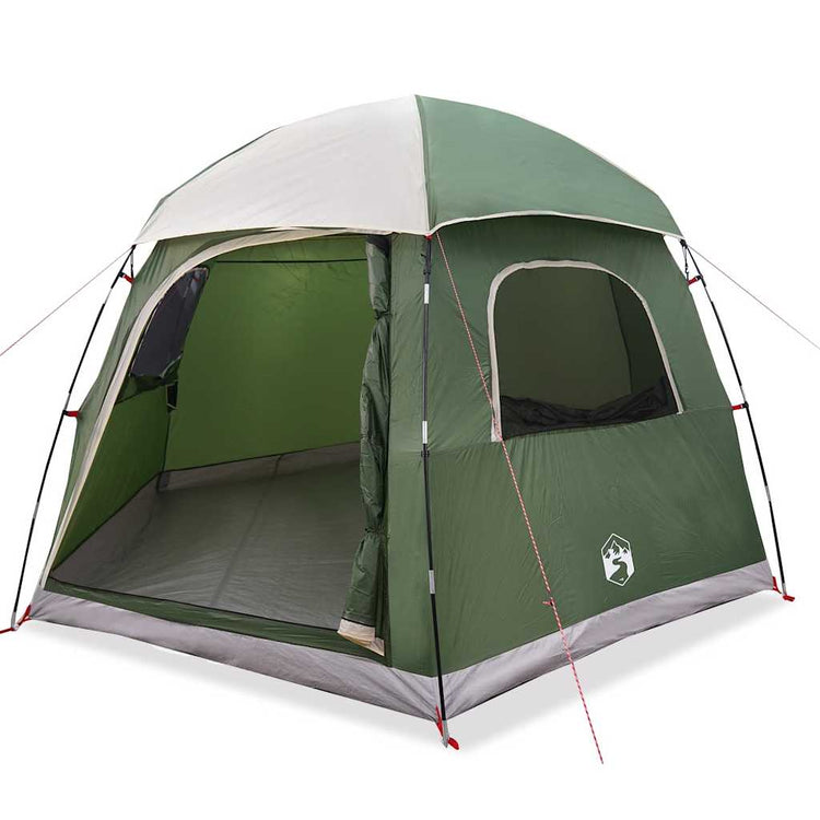 VidaXL Familienzelt Iglu 6 Personen grün wasserdicht