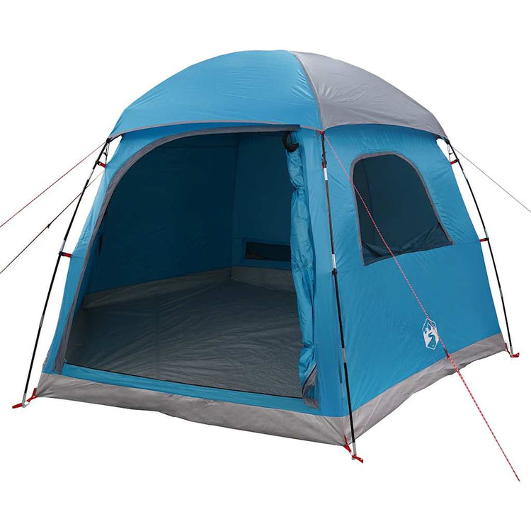 VidaXL Familienzelt Iglu 6-Personen wasserdicht blau