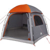Vidaxx Familienzelt Iglu 6-Personen wasserdicht grau und orange