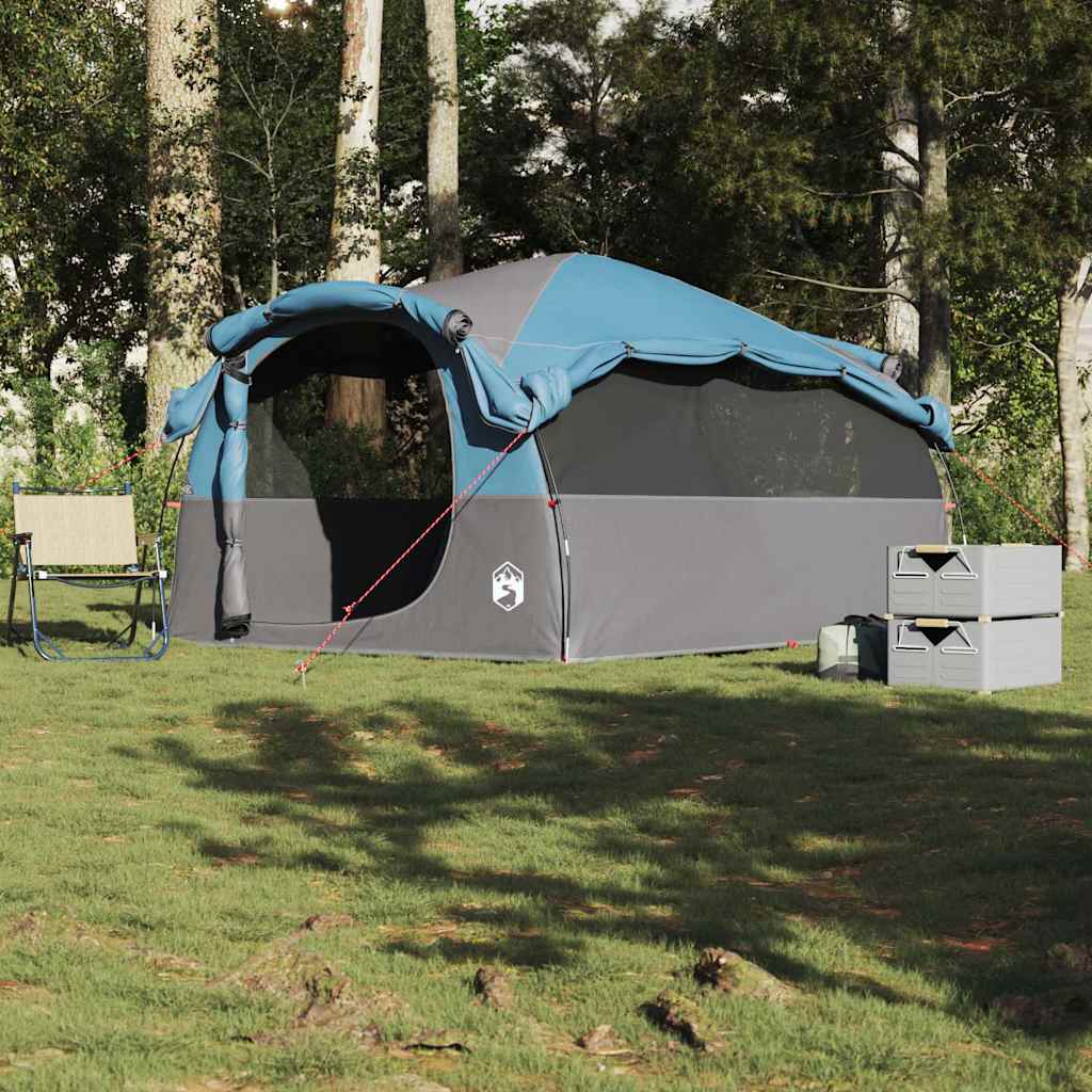 VidaXL Tunnelzelt 6-Personen wasserdicht blau