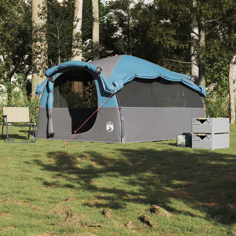VidaXL Tunnelzelt 6-Personen wasserdicht blau