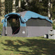 VidaXL Tunnelzelt 6-Personen wasserdicht blau