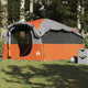 Vidaxx Tunnelzelt 6-Personen wasserdicht grau und orange