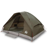 Vidaxl Dome Zelt 2-Personen wasserdichte braun - afbeelding 2