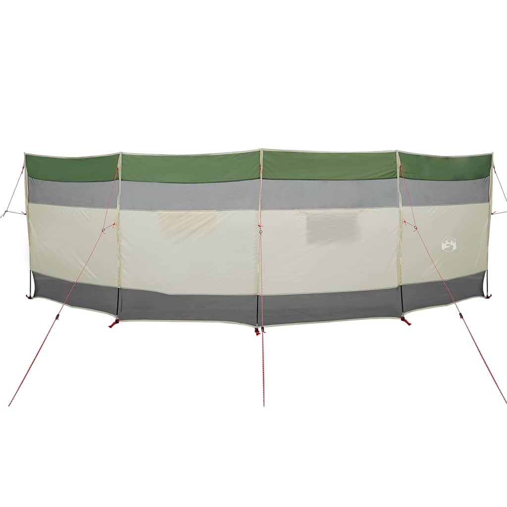 VidaXL Windschutzscheibe Camping wasserdicht 510x153 cm grün