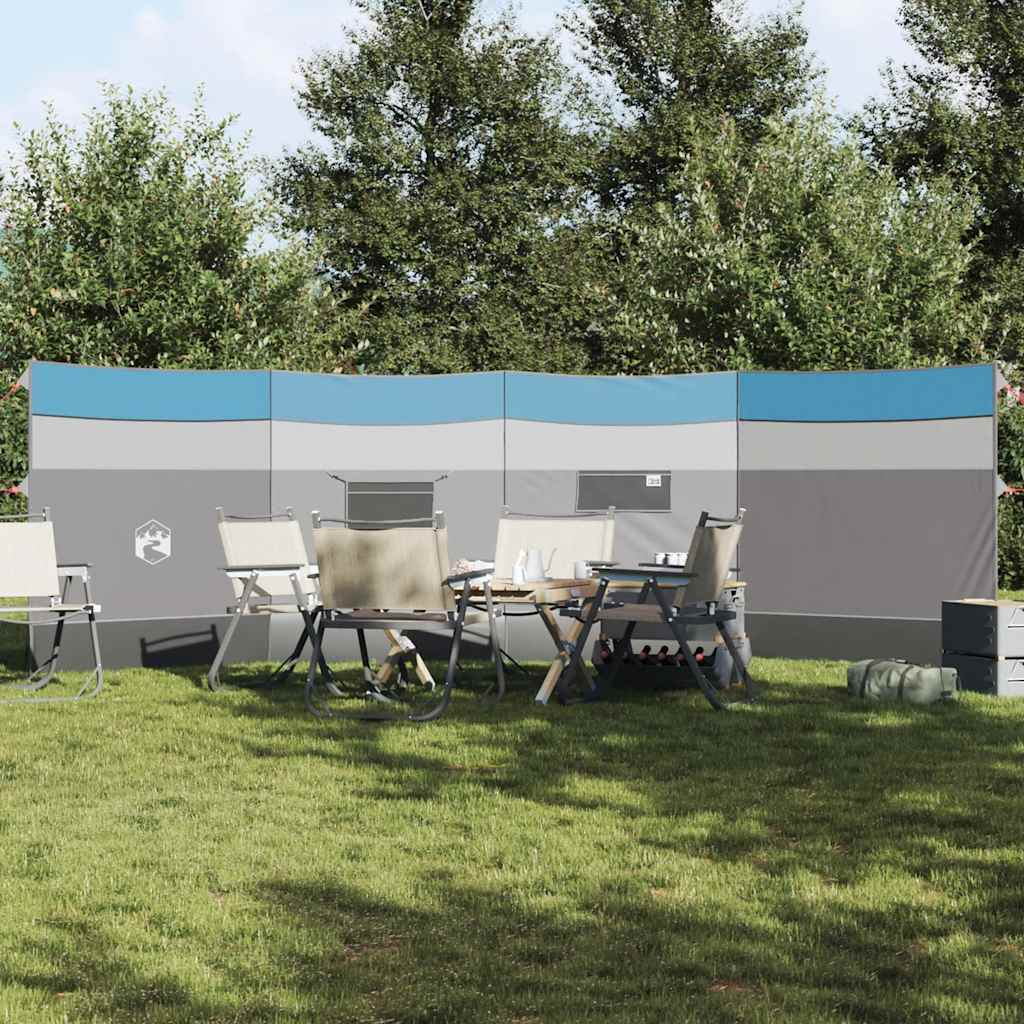 VidaXL Windschutzscheibe Camping wasserdicht 510x153 cm blau
