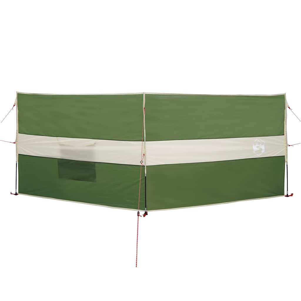 VidaXL Windschutzscheibe Camping wasserdicht 344x120 cm grün