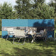 VidaXL Windschutzscheibe Camping wasserdicht 344x120 cm blau