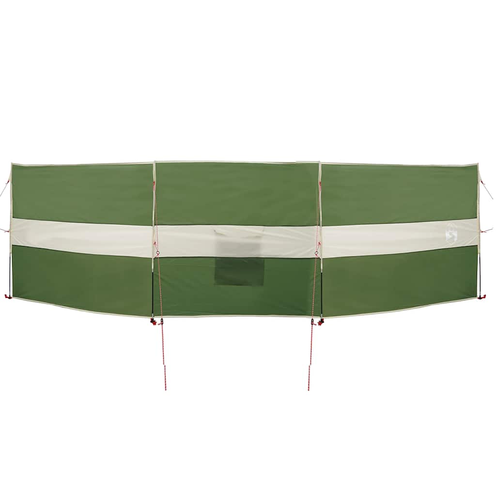 VidaXL Windschutzscheibe Camping wasserdicht 490x123 cm grün