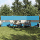 VidaXL Windschutzscheibe Camping wasserdicht 490x123 cm blau
