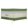 VidaXL Windschutzscheibe Camping wasserdicht 340x130 cm grün