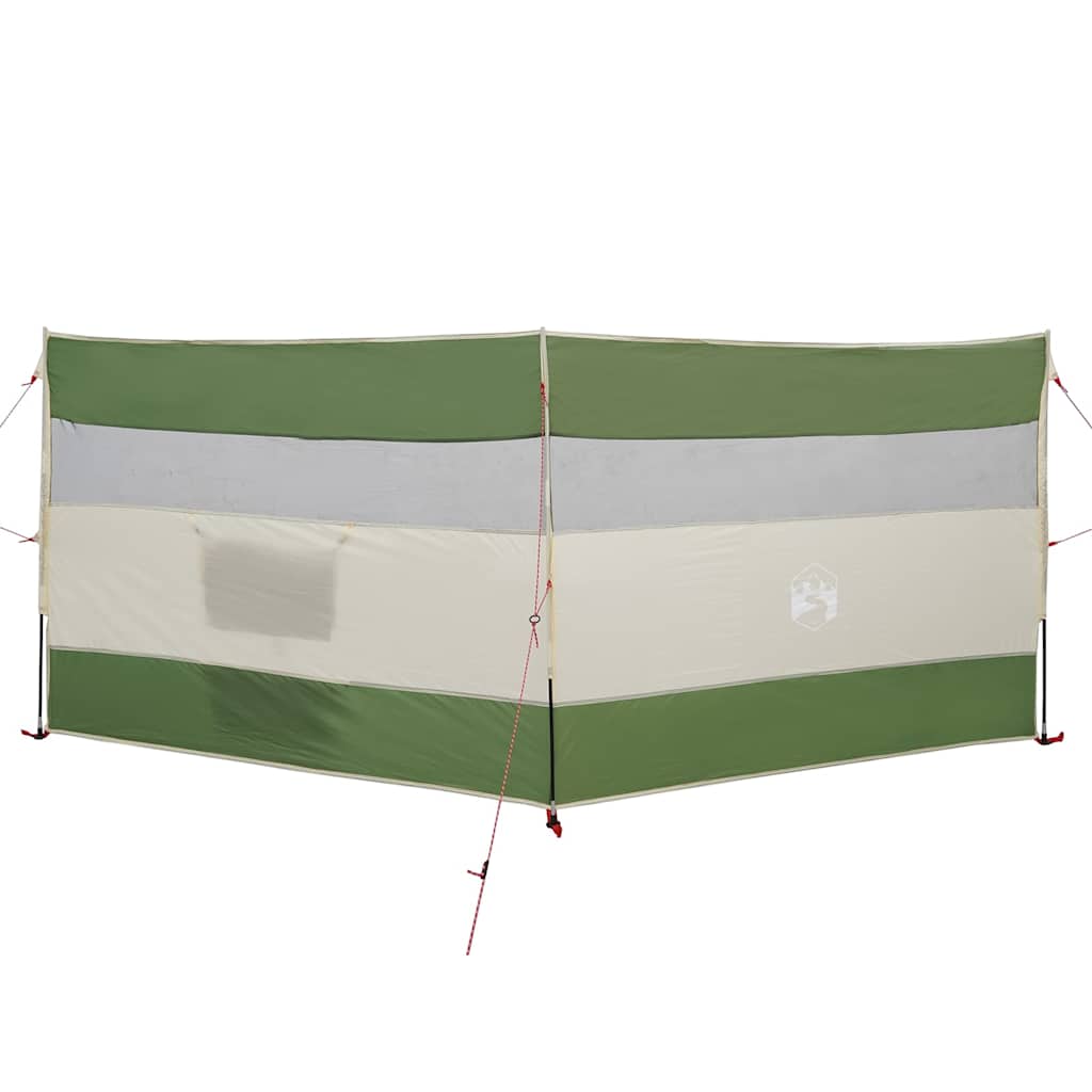 VidaXL Windschutzscheibe Camping wasserdicht 340x130 cm grün