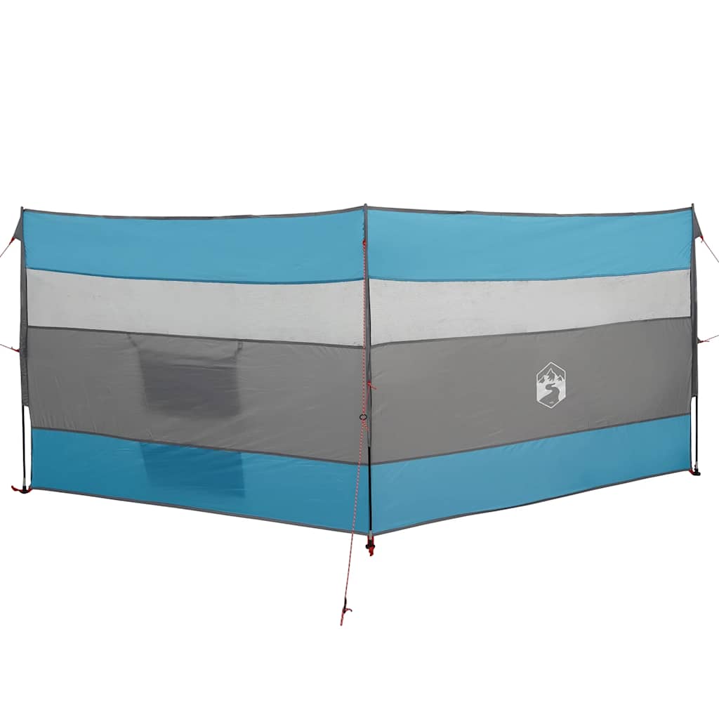 Vidaxx Camping-Windschutzscheibe wasserdicht 340x130 cm blau