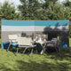 Vidaxx Camping-Windschutzscheibe wasserdicht 340x130 cm blau