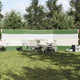 VidaXL Windschutzscheibe Camping wasserdicht 508x130 cm grün