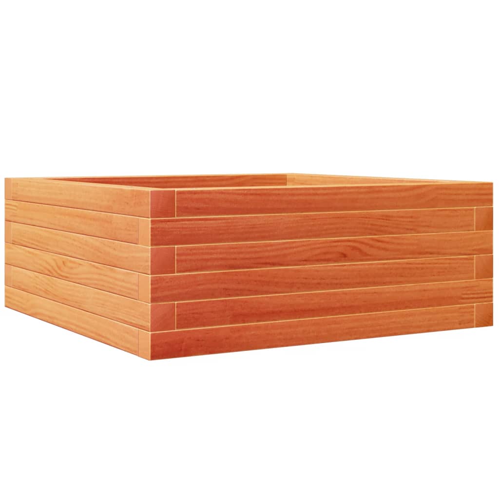 VIDAXL -Planungsbox 60x60x23 cm Festkiefer Wäsche Braun
