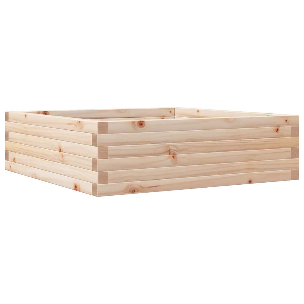 VIDAXL -Planungsbox 80x80x23 cm Festkiefer