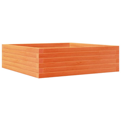 VIDAXL -Planungsbox 80x80x23 cm Festkiefer Wäsche Braun