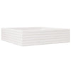 VIDAXL -Planungsbox 90x90x23 cm Festkiefer weiß