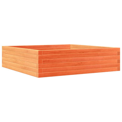 VIDAXL -Planungsbox 90x90x23 cm Festkiefer Wäsche braun