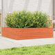VIDAXL -Planungsbox 90x90x23 cm Festkiefer Wäsche braun