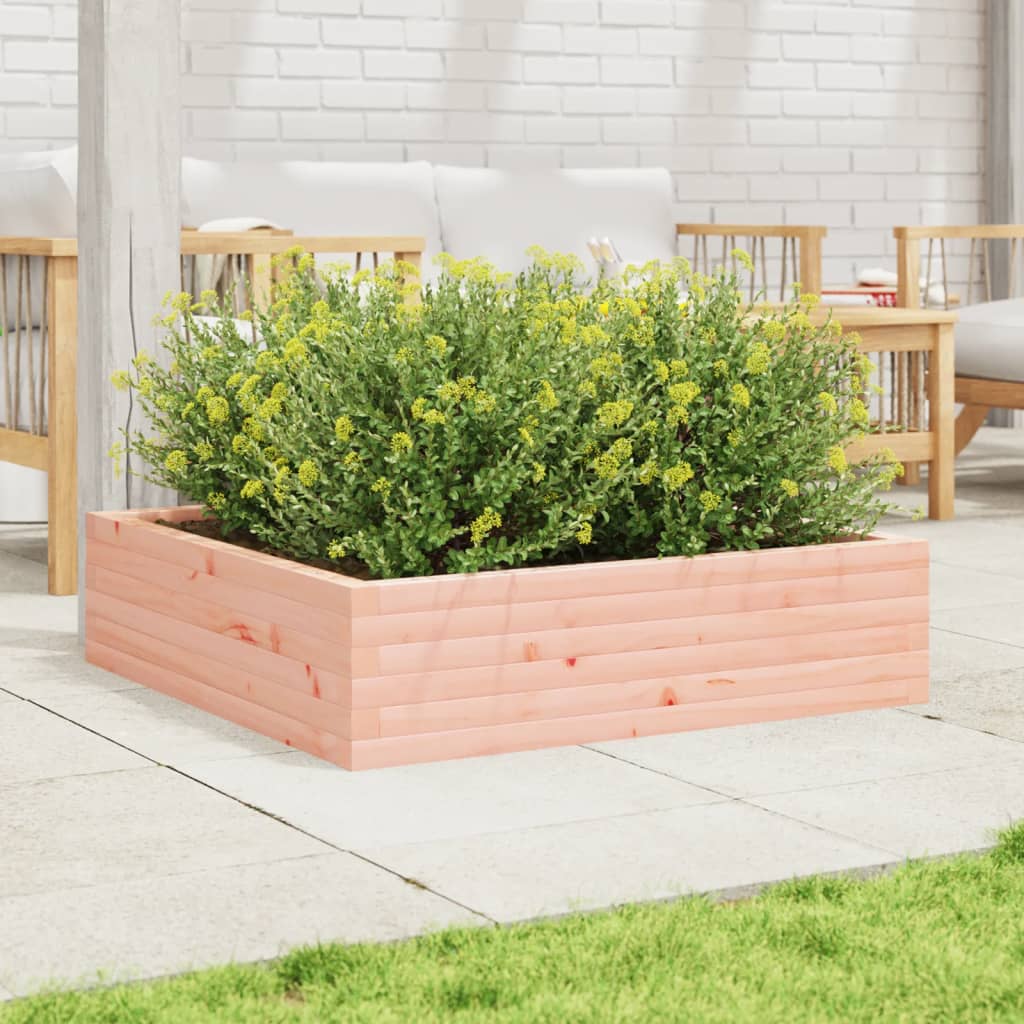 VIDAXL -Planungsbox 90x90x23 cm Solid Douglashout