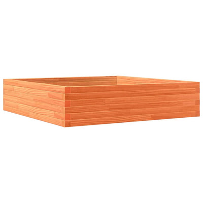 VIDAXL -Planungsbox 100x100x23 cm Festkiefer Wäsche Braun