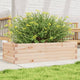 VIDAXL -Planungsbox 90x40x23 cm Festkiefer