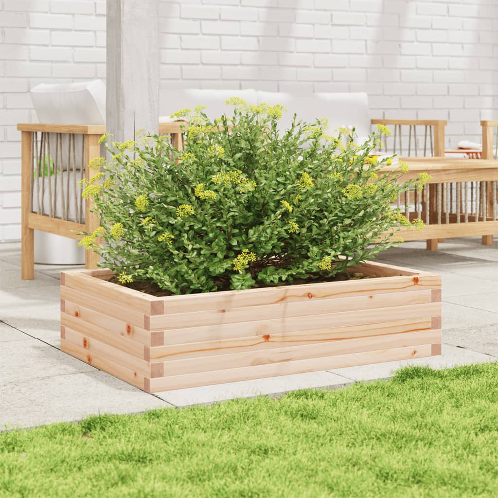 Vidaxl Plannbak 90x60x23 cm Festkiefer