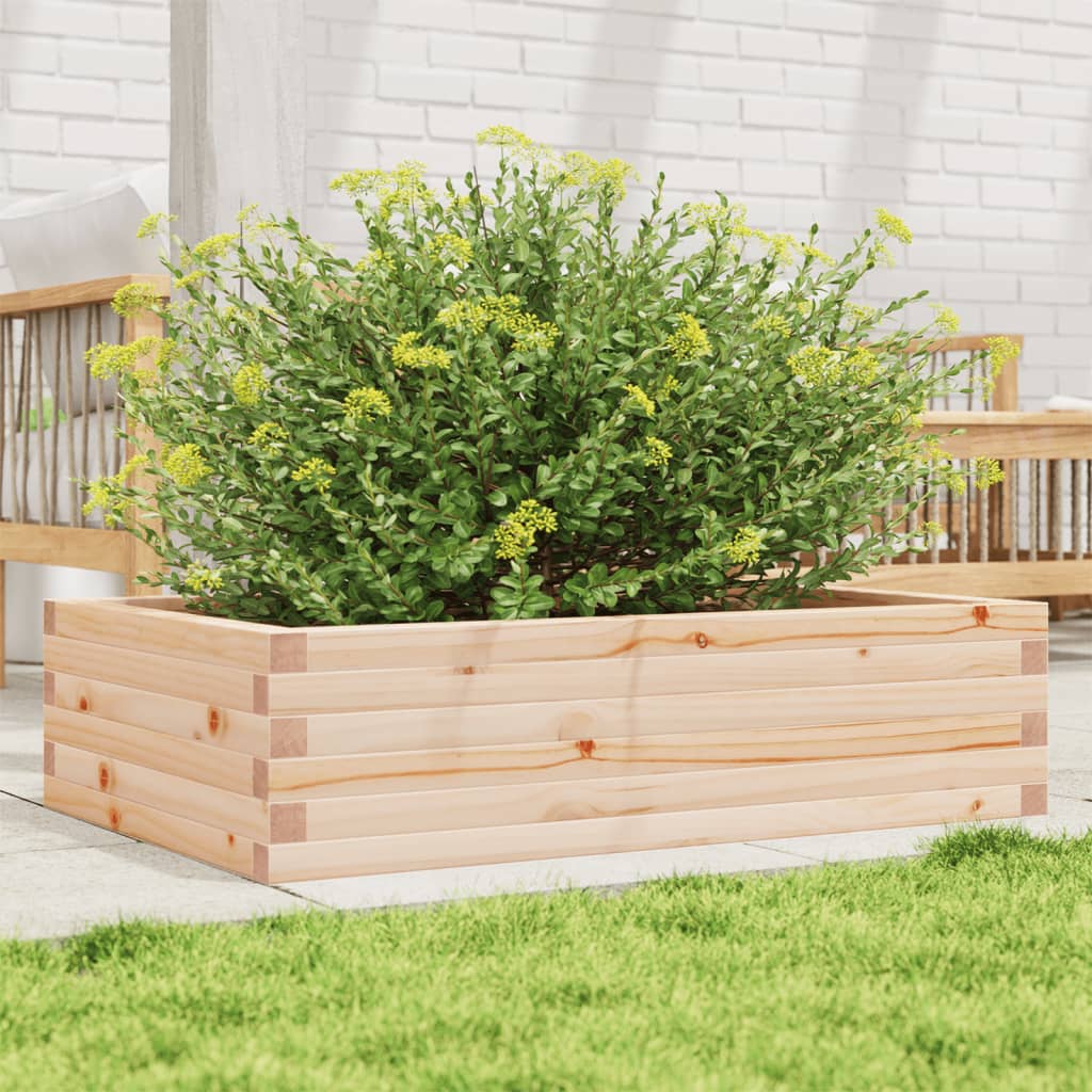 Vidaxl Plannbak 90x60x23 cm Festkiefer