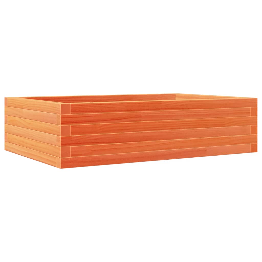 VIDAXL -Planungsbox 90x60x23 cm Festkiefer Wäsche braun