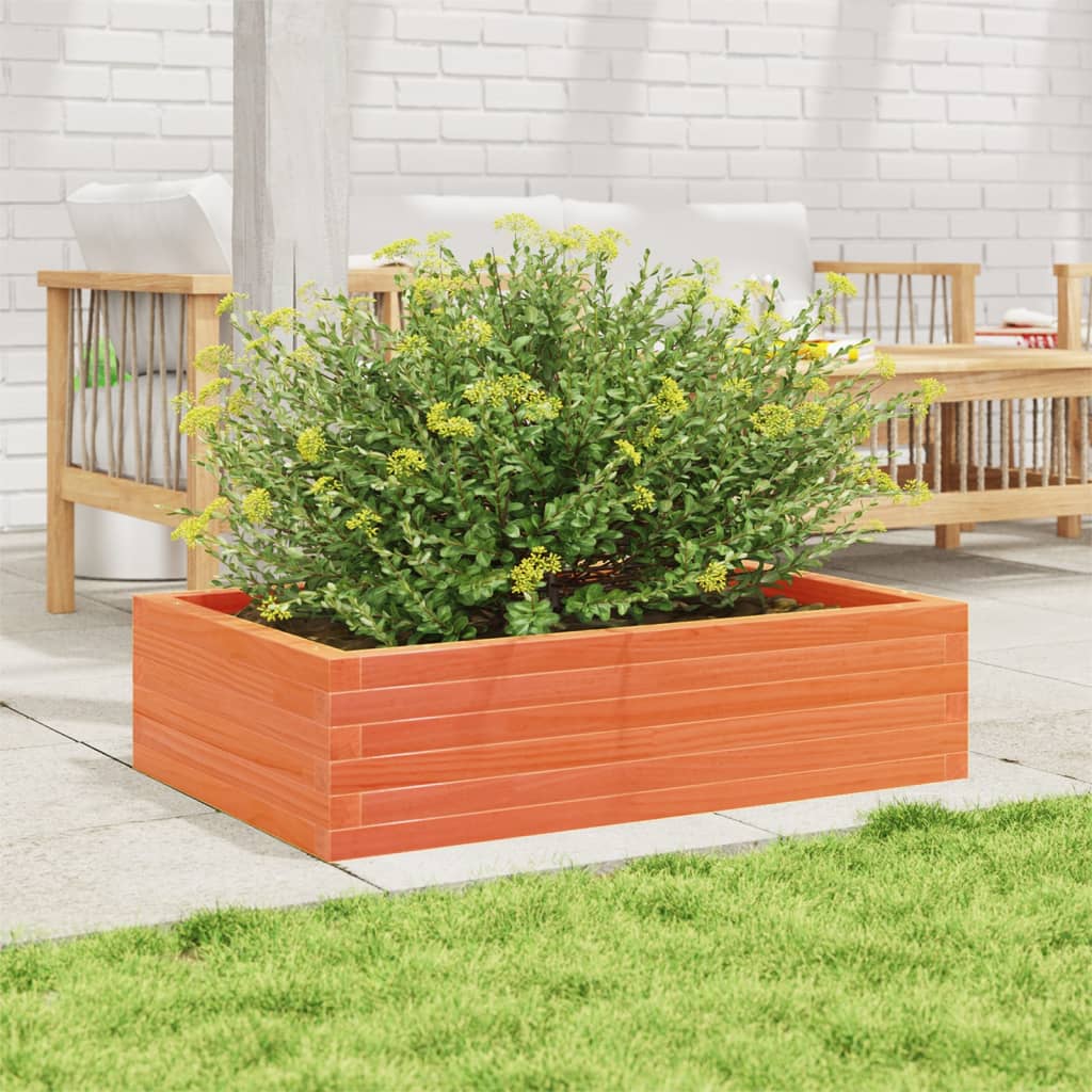 VIDAXL -Planungsbox 90x60x23 cm Festkiefer Wäsche braun