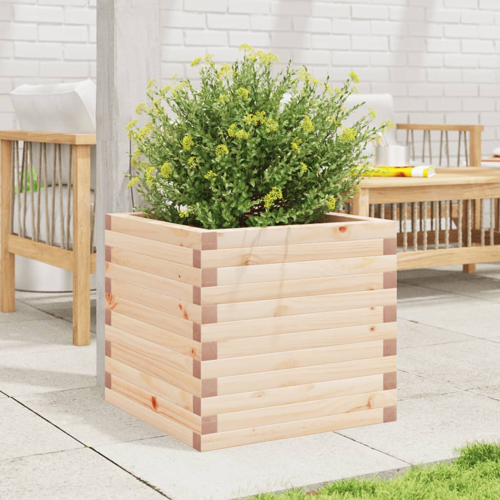 VIDAXL -Planungsbox 50x50x45.5 cm Festkiefer