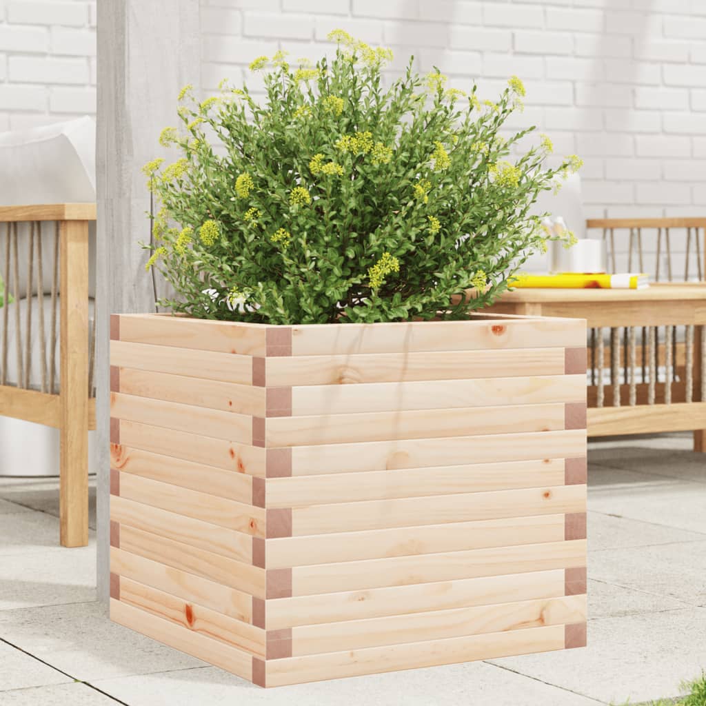 VIDAXL -Planungsbox 50x50x45.5 cm Festkiefer